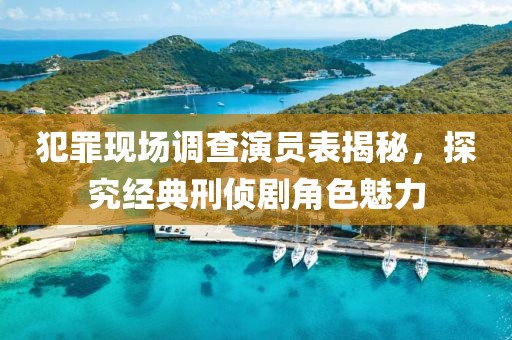 犯罪現(xiàn)場調查演員表揭秘，探究經(jīng)典刑偵劇角色魅力