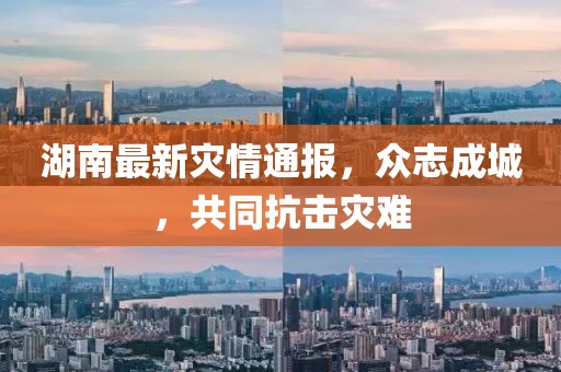 湖南最新災(zāi)情通報，眾志成城，共同抗擊災(zāi)難