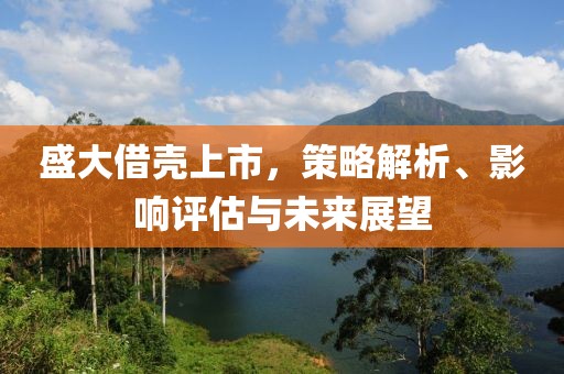 盛大借殼上市，策略解析、影響評(píng)估與未來(lái)展望