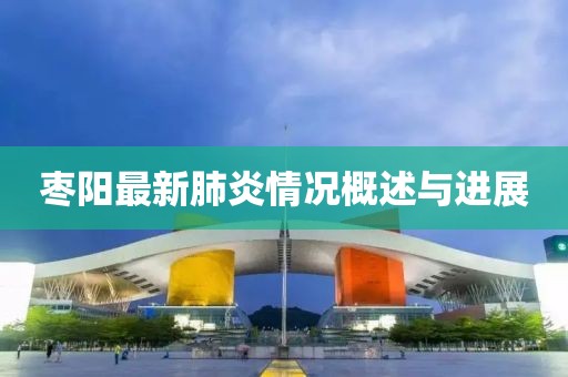 棗陽最新肺炎情況概述與進展