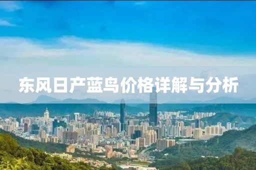 東風(fēng)日產(chǎn)藍(lán)鳥(niǎo)價(jià)格詳解與分析