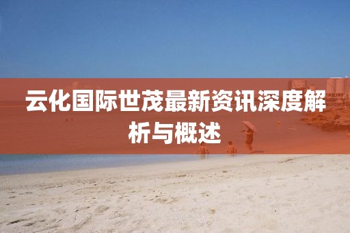云化國際世茂最新資訊深度解析與概述