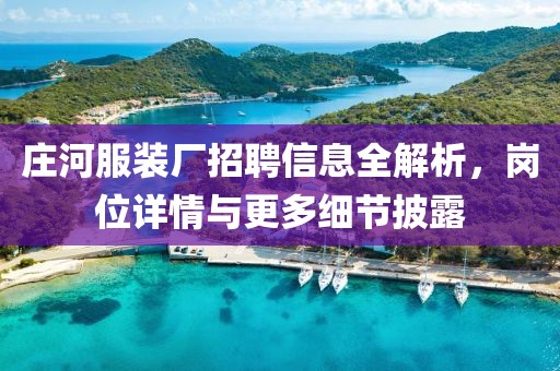 莊河服裝廠招聘信息全解析，崗位詳情與更多細(xì)節(jié)披露