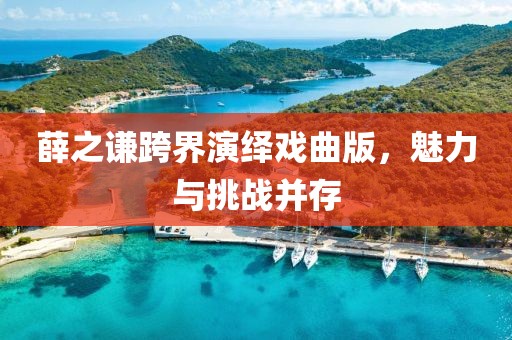 薛之謙跨界演繹戲曲版，魅力與挑戰(zhàn)并存