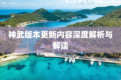 神武版本更新內(nèi)容深度解析與解讀