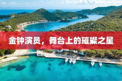 金鐘演員，舞臺上的璀璨之星