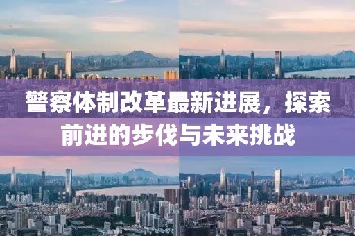 警察體制改革最新進(jìn)展，探索前進(jìn)的步伐與未來挑戰(zhàn)