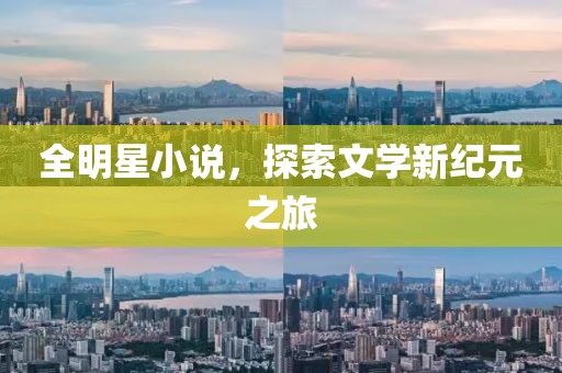 全明星小說，探索文學(xué)新紀(jì)元之旅