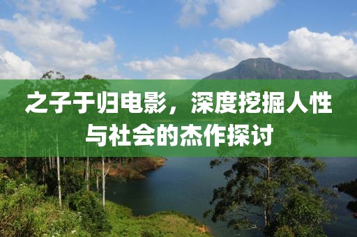之子于歸電影，深度挖掘人性與社會的杰作探討
