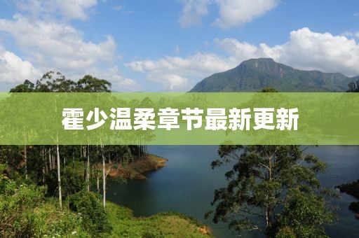 霍少溫柔章節(jié)最新更新