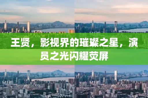 王賢，影視界的璀璨之星，演員之光閃耀熒屏