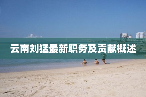 云南劉猛最新職務(wù)及貢獻概述