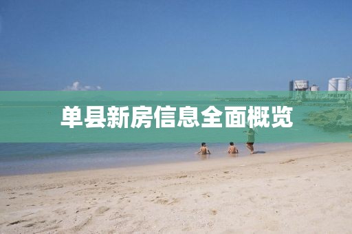 單縣新房信息全面概覽