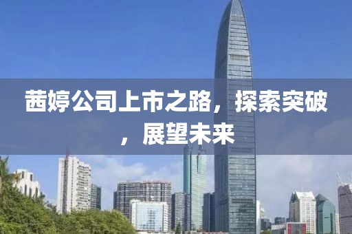 茜婷公司上市之路，探索突破，展望未來