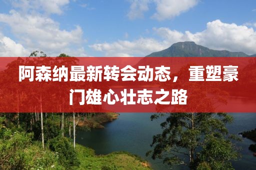 阿森納最新轉(zhuǎn)會(huì)動(dòng)態(tài)，重塑豪門雄心壯志之路