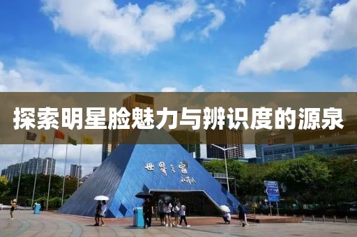 探索明星臉魅力與辨識度的源泉
