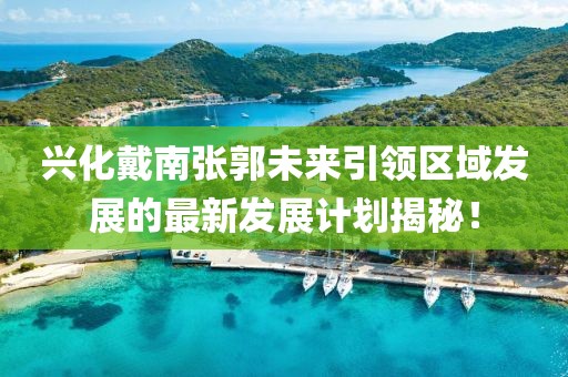 興化戴南張郭未來引領區(qū)域發(fā)展的最新發(fā)展計劃揭秘！