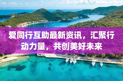 愛(ài)同行互助最新資訊，匯聚行動(dòng)力量，共創(chuàng)美好未來(lái)