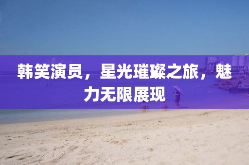 韓笑演員，星光璀璨之旅，魅力無(wú)限展現(xiàn)
