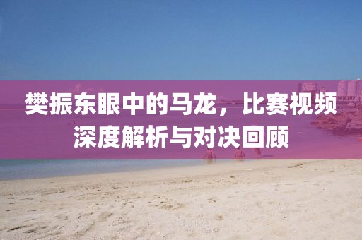 樊振東眼中的馬龍，比賽視頻深度解析與對決回顧