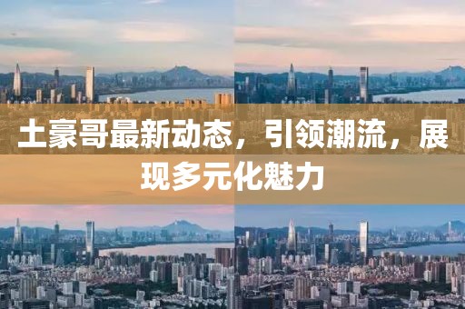 土豪哥最新動(dòng)態(tài)，引領(lǐng)潮流，展現(xiàn)多元化魅力