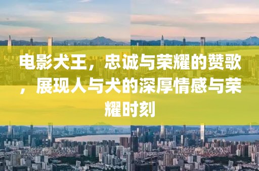 電影犬王，忠誠(chéng)與榮耀的贊歌，展現(xiàn)人與犬的深厚情感與榮耀時(shí)刻