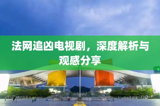 法網(wǎng)追兇電視劇，深度解析與觀感分享