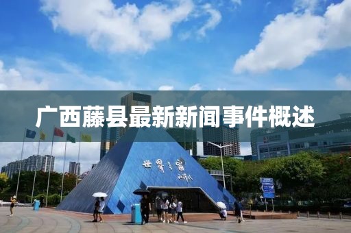 廣西藤縣最新新聞事件概述