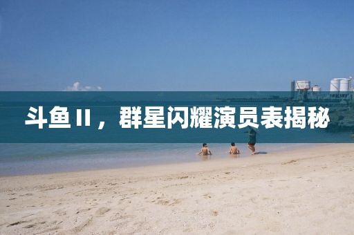 斗魚Ⅱ，群星閃耀演員表揭秘