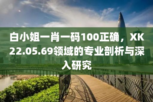 白小姐一肖一碼100正確，XK22.05.69領(lǐng)域的專業(yè)剖析與深入研究