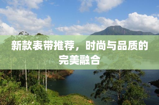 新款表帶推薦，時(shí)尚與品質(zhì)的完美融合