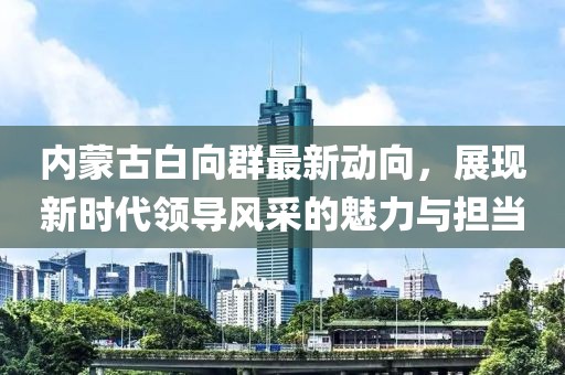內(nèi)蒙古白向群最新動(dòng)向，展現(xiàn)新時(shí)代領(lǐng)導(dǎo)風(fēng)采的魅力與擔(dān)當(dāng)