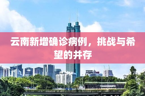 云南新增確診病例，挑戰(zhàn)與希望的并存