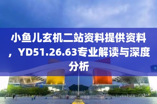 小魚兒玄機二站資料提供資料，YD51.26.63專業(yè)解讀與深度分析