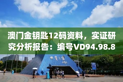 澳門金鑰匙12碼資料，實證研究分析報告：編號VD94.98.80