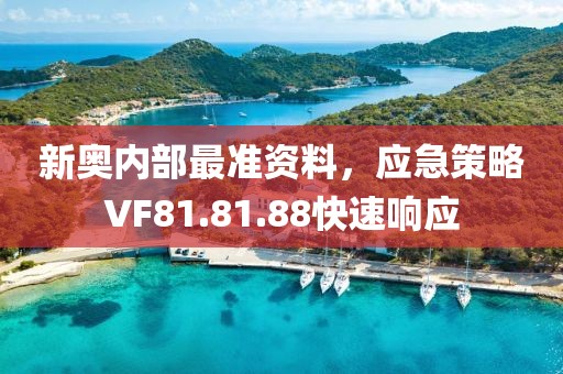 新奧內部最準資料，應急策略VF81.81.88快速響應