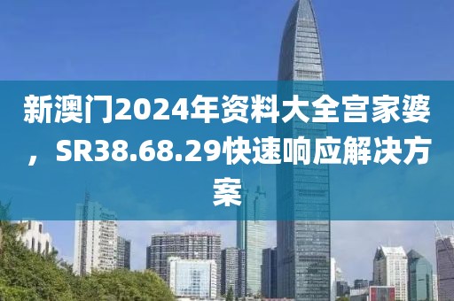 新澳門2024年資料大全宮家婆，SR38.68.29快速響應(yīng)解決方案