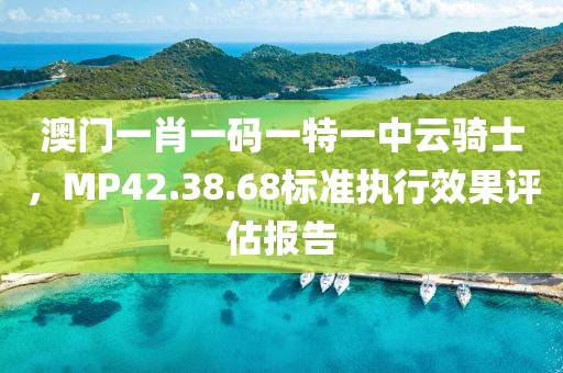 澳門一肖一碼一特一中云騎士，MP42.38.68標準執(zhí)行效果評估報告