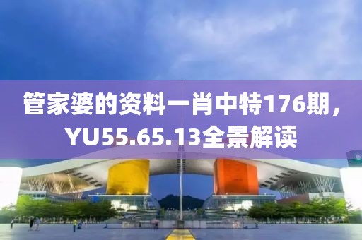 管家婆的資料一肖中特176期，YU55.65.13全景解讀