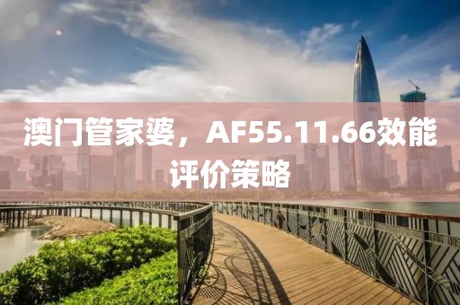 澳門管家婆，AF55.11.66效能評(píng)價(jià)策略