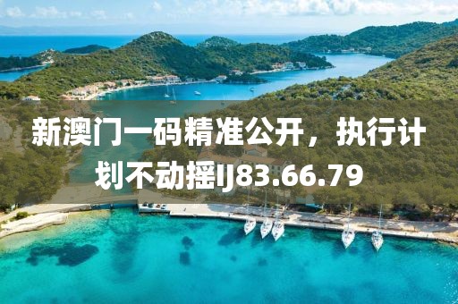 新澳門一碼精準公開，執(zhí)行計劃不動搖IJ83.66.79