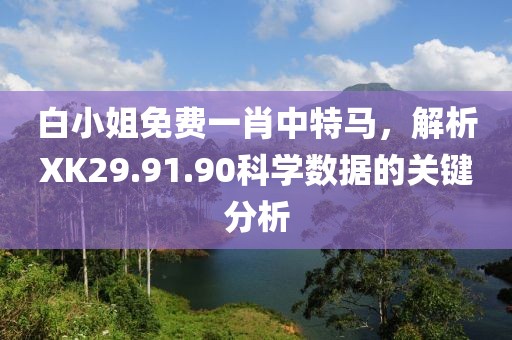 白小姐免費(fèi)一肖中特馬，解析XK29.91.90科學(xué)數(shù)據(jù)的關(guān)鍵分析