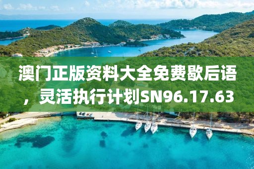 澳門正版資料大全免費(fèi)歇后語，靈活執(zhí)行計劃SN96.17.63