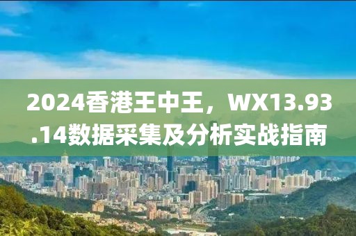 2024香港王中王，WX13.93.14數(shù)據(jù)采集及分析實戰(zhàn)指南