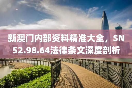 新澳門內(nèi)部資料精準大全，SN52.98.64法律條文深度剖析