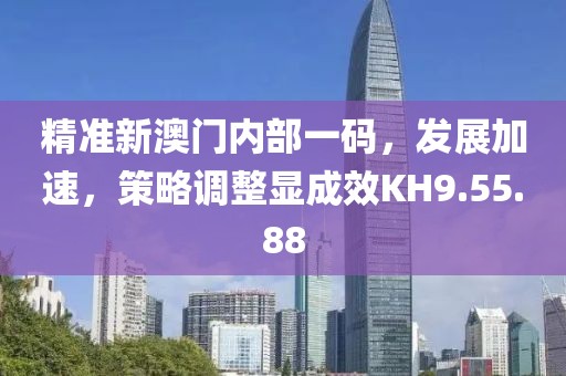 精準(zhǔn)新澳門內(nèi)部一碼，發(fā)展加速，策略調(diào)整顯成效KH9.55.88