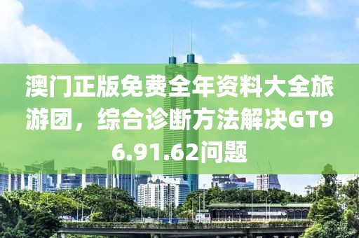 澳門正版免費(fèi)全年資料大全旅游團(tuán)，綜合診斷方法解決GT96.91.62問題