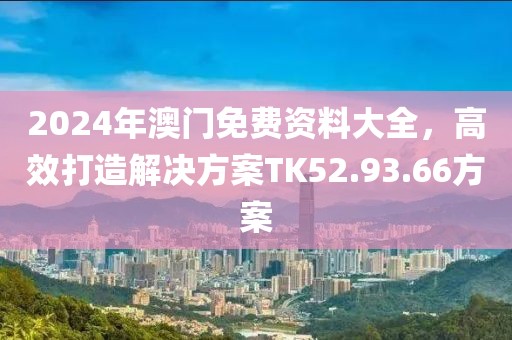 2024年澳門(mén)免費(fèi)資料大全，高效打造解決方案TK52.93.66方案
