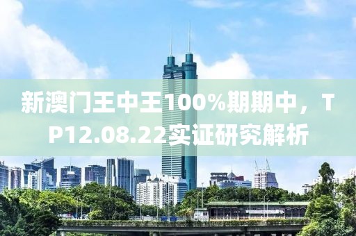 新澳門王中王100%期期中，TP12.08.22實(shí)證研究解析