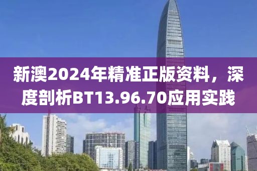 新澳2024年精準(zhǔn)正版資料，深度剖析BT13.96.70應(yīng)用實踐